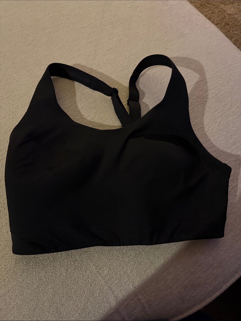 Athleta Black High-Support Seamless Sports Bra